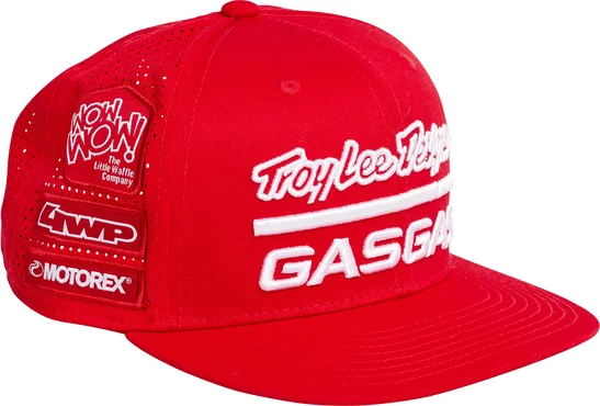 TLD GASGAS TEAM lapos sapka, piros, 1, nordicamoto.ro