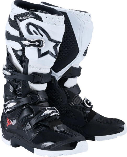 Alpinestars Tech 7 Enduro csizma, fekete/fehér, 45,5, 1, nordicamoto.ro