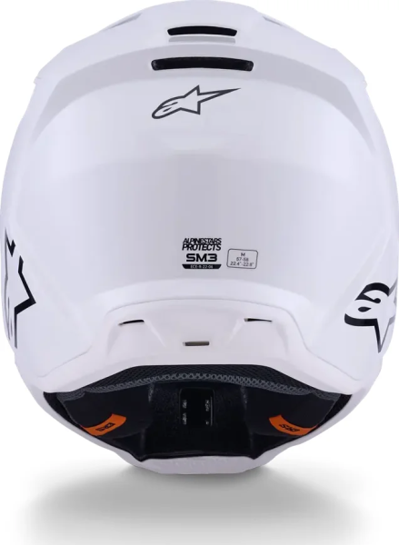 Alpinestars SM3 sisak, tiszta fehér, L méret, 4, nordicamoto.ro