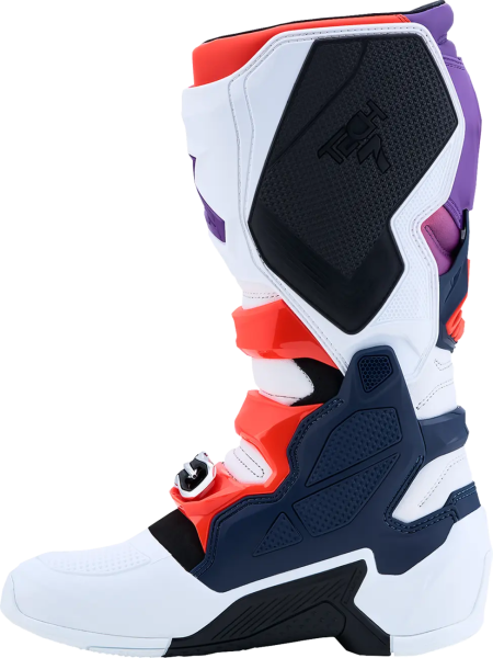 Alpinestars Tech 7 porvédő, Alb/Mov/Albastru, 38-as méret, 5, nordicamoto.ro