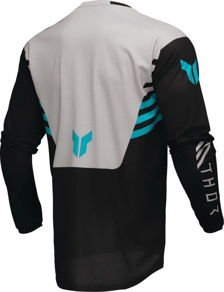 Tricou Enduro Thor Launchmode Zone Black 2XL, 4, nordicamoto.ro