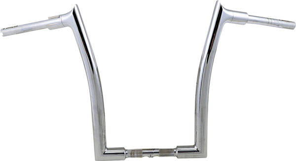 1-1/2(r) Ez Install Pointed Top Handlebar Silver, 3, nordicamoto.ro