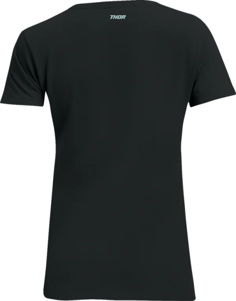 Tricou Dama Thor Caliber Black S, 2, nordicamoto.ro