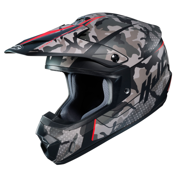 Casca HJC CS-MX II Sapir - lichidare stoc! Rosu Fluo S, 7, nordicamoto.ro