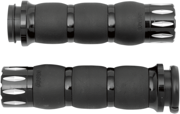 Rival Velvet Air Grips Black, 1, nordicamoto.ro