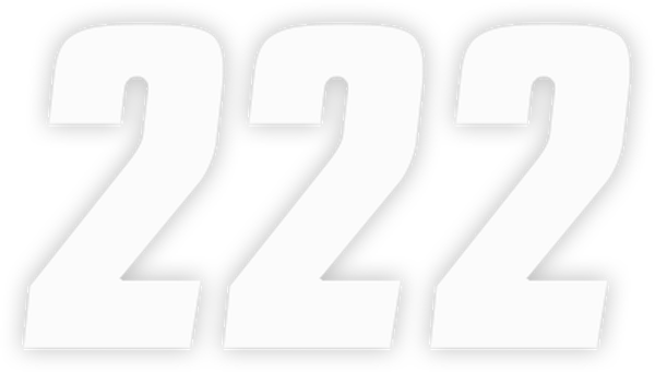 Number Stickers White, 2, nordicamoto.ro