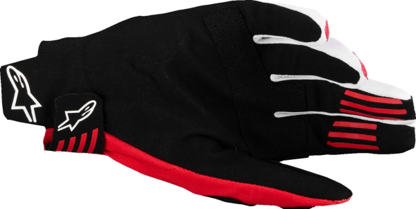 Alpinestars Techstar MX kesztyű, piros/fekete, L-es méret, 3, nordicamoto.ro
