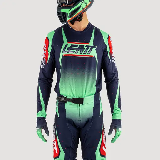 Leatt 4.5 Lite Matcha fekete/zöld póló, XL, 6, nordicamoto.ro