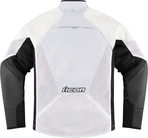 Icon Mesh AF fehér bőrdzseki, L-es méret, 11, nordicamoto.ro