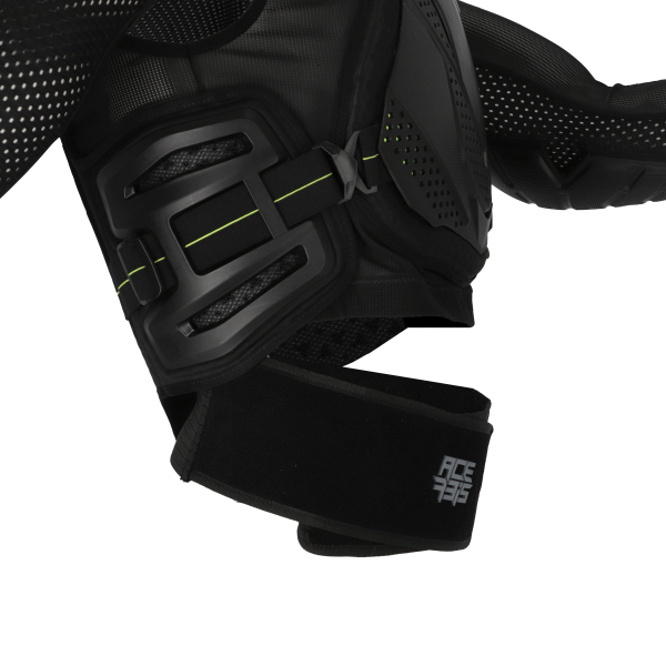 Acerbis Korazza védőruha, fekete/sárga, L/XL, 4, nordicamoto.ro