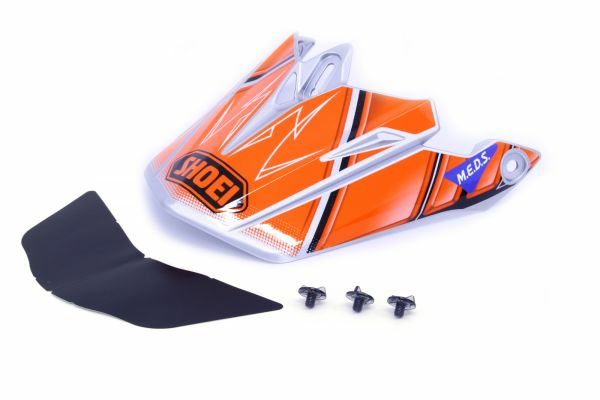 SHOEI VFW06/VFWR sisak – szürke / piros / fekete, 15, nordicamoto.ro