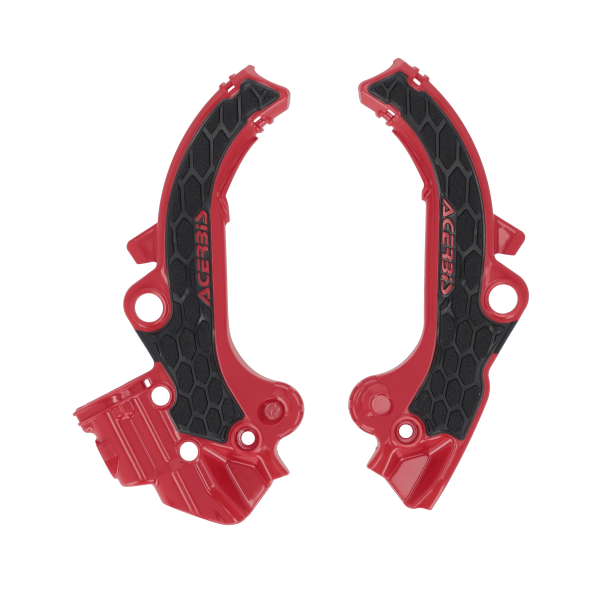 Acerbis X-Grip vázvédők a GasGas MC 65/Husqvarna TC 65/KTM SX 65 24'-27' modellekhez, piros/fekete, 1, nordicamoto.ro