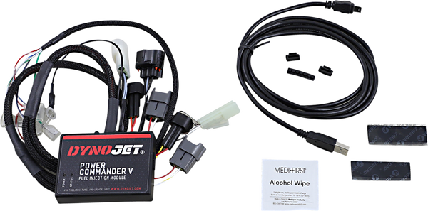 Power Commander V – fekete, piros, 1, nordicamoto.ro