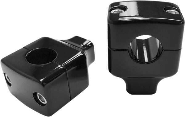 Square Column Riser For 1(r) Handlebars Black, 1, nordicamoto.ro