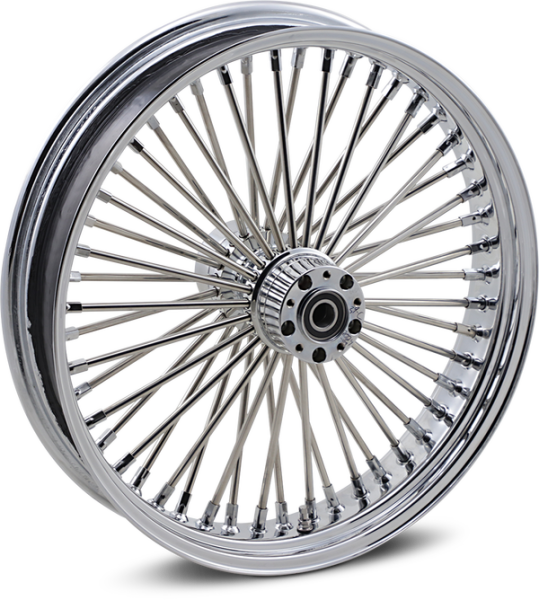 Fat Daddy Front Wheel 21x2.15 Single-disc Chrome Silver, 3, nordicamoto.ro
