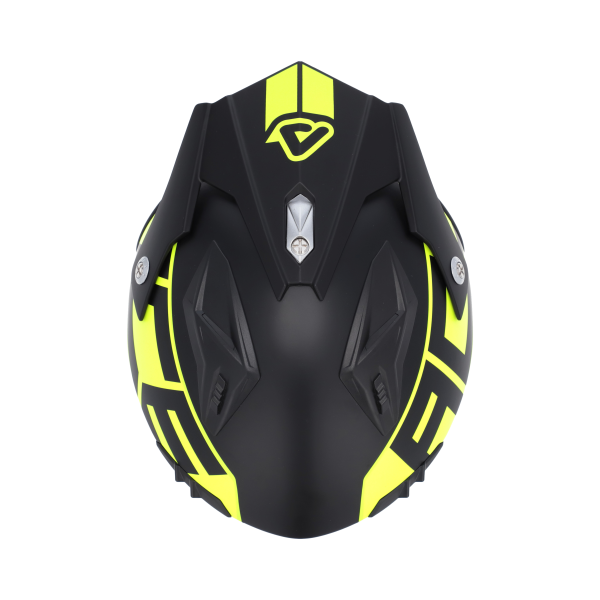 Acerbis Aria Sport Jet sisak, fekete/fluoreszkáló sárga, XS, 7, nordicamoto.ro