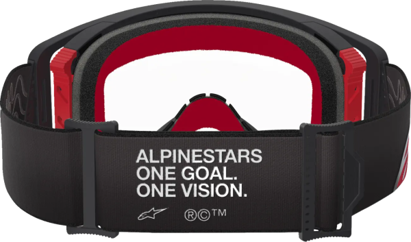 Ochelari ALPINESTARS Supertech Corp ABS Vision Black/Red ONE SIZE, 2, nordicamoto.ro