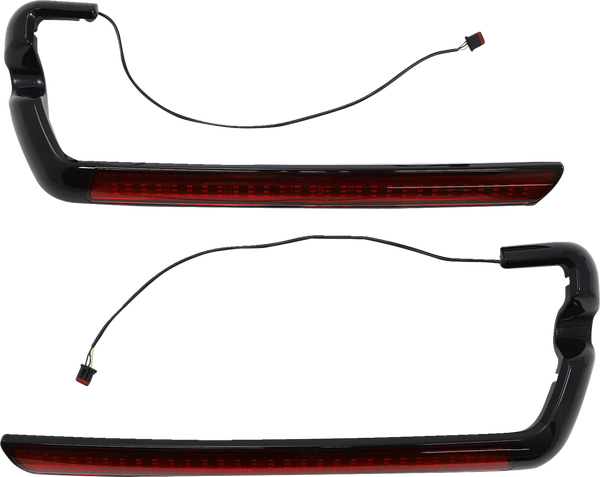 Lower Saddlebag Side Marker Led Lights Red, 2, nordicamoto.ro