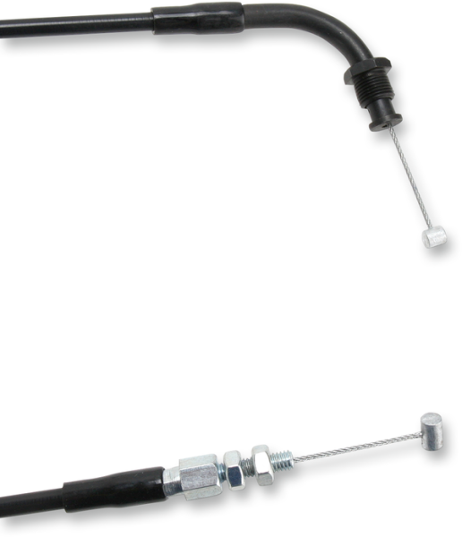 Vinyl Covered Throttle/choke Cable Black, 2, nordicamoto.ro