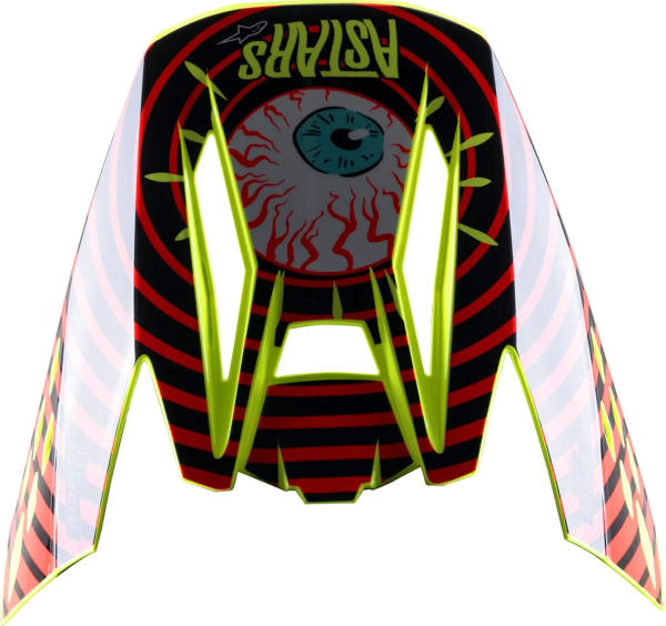Alpinestars SM5 sisakvédő, fekete/piros/sárga, EGY MÉRET, 1, nordicamoto.ro