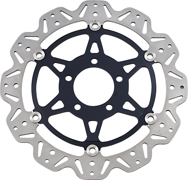 Vr Series Vee-rotor Black, Stainless Steel, 1, nordicamoto.ro