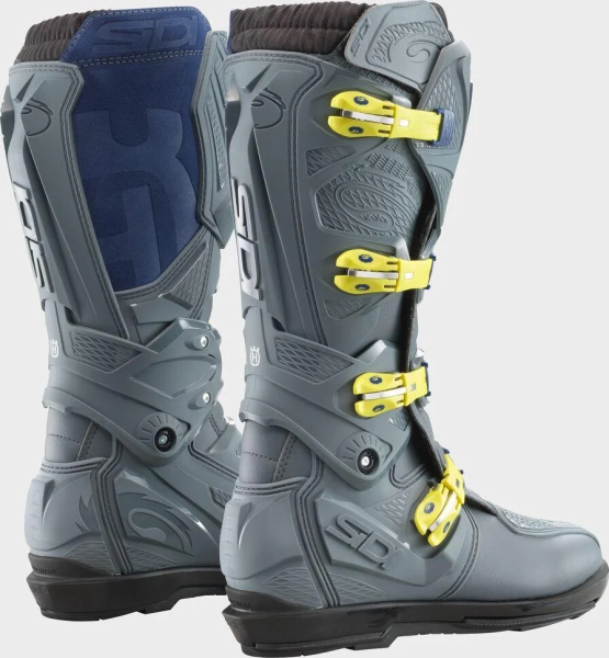 Husqvarna X-3 SRS szürke csizma, 43-as méret, 2, nordicamoto.ro