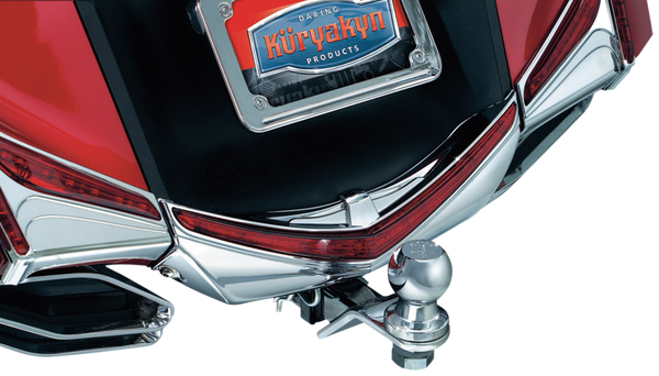 Bolt-on Trailer Hitch With Ball Chrome, 3, nordicamoto.ro