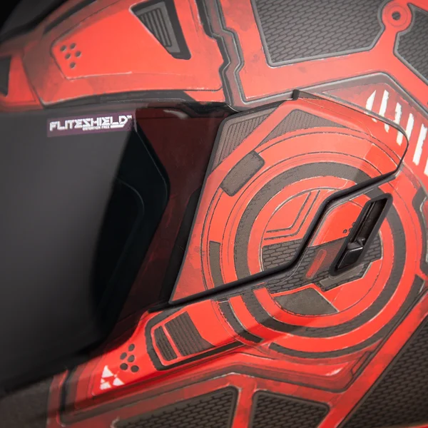 Airflite Blockchain Helmet Red S, 2, nordicamoto.ro