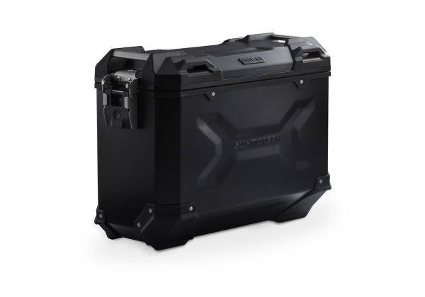 SW-Motech TRAX ADV M alumínium oldalsó csomagtartó, 37 l. Bal oldali. Fekete. 49x23x37 cm. ALK0073311000LB, 1, nordicamoto.ro