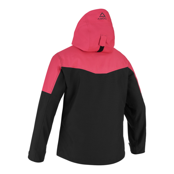 AMOQ Void V2 női motoros hószán-dzseki, fekete/rózsaszín/fehér, XS, 4, nordicamoto.ro