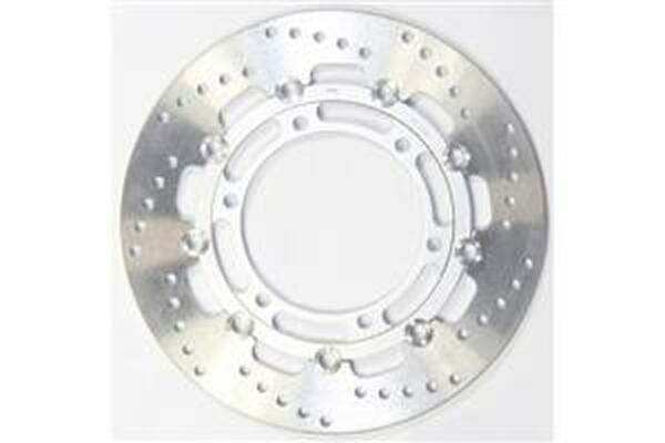 Round Pro-lite Brake Rotor Silver, Stainless Steel, 1, nordicamoto.ro