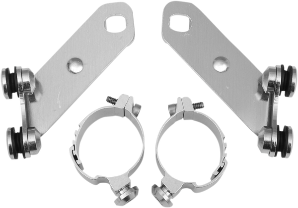 Custom Lower Deflector Mount Kit Silver, 1, nordicamoto.ro