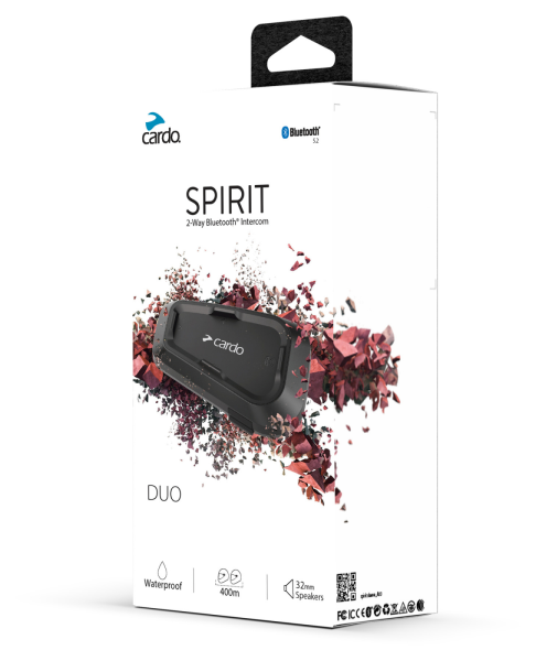 Cardo Spirit DUO kommunikációs rendszer, 1, nordicamoto.ro