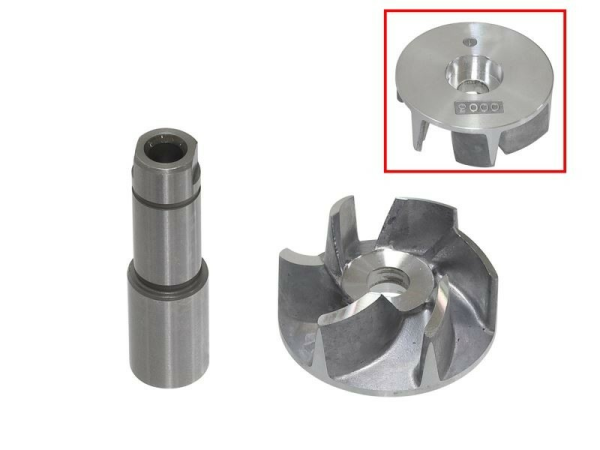 POMPA DE APA ARBORE SI ROTOR KAWASAKI KFX 450R '08-14, 1, nordicamoto.ro
