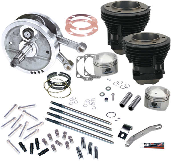 Sidewinder® Big Bore Stroker Engine Performance Kit Black, 1, nordicamoto.ro