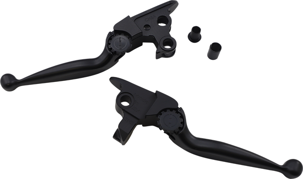 Journey Adjustable Lever Set For Harley Models Black, 3, nordicamoto.ro