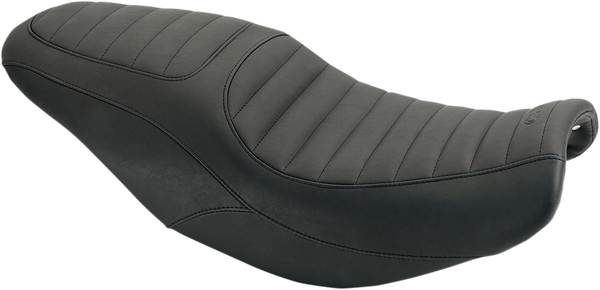 Retro One-piece 2-up Seat Black, 2, nordicamoto.ro