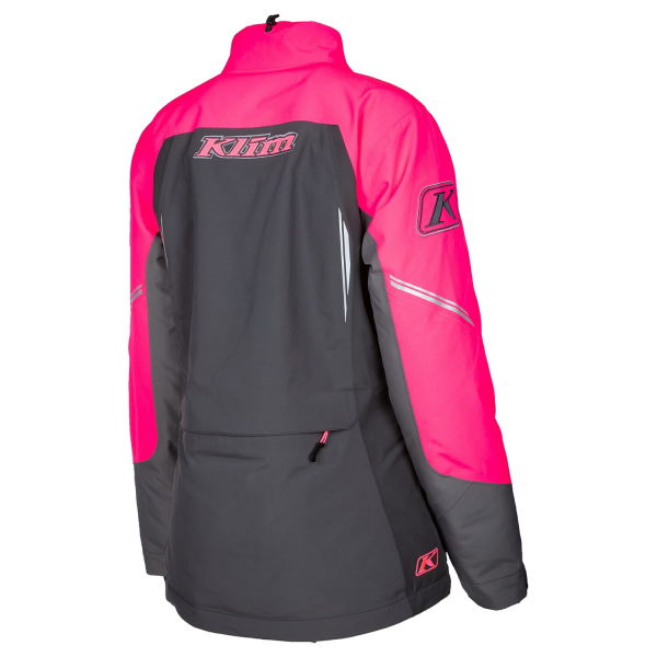 Klim Strata Insulated női motoros kabát, fekete – metál ezüst, 6, nordicamoto.ro