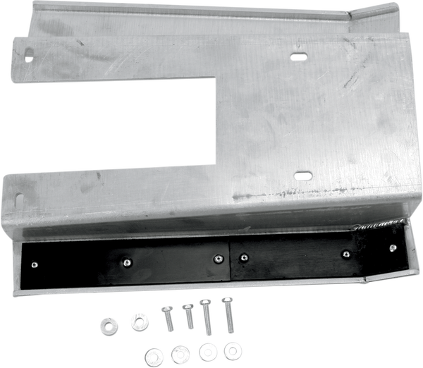 Swingarm Skid Plate Chrome, 1, nordicamoto.ro