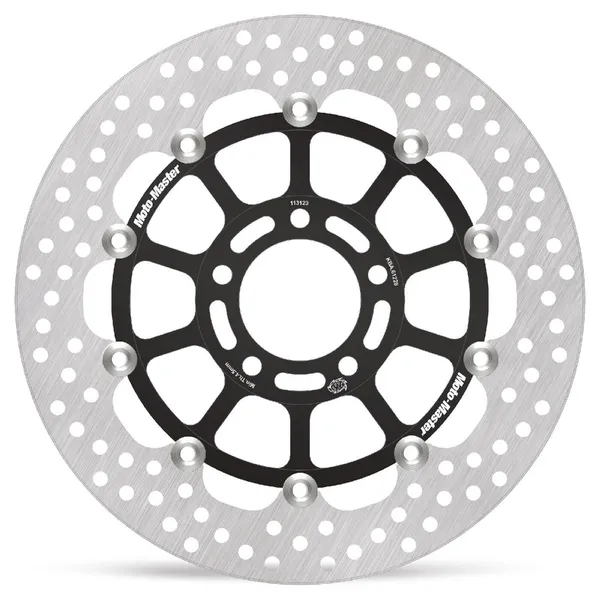 Halo sorozatú úszó rotor, fekete, rozsdamentes acél, 1, nordicamoto.ro