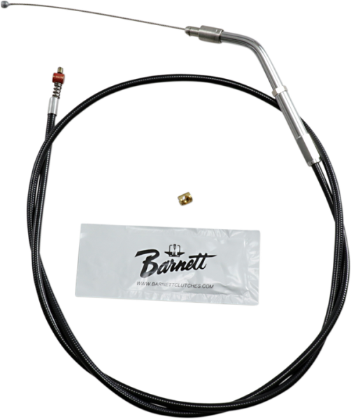 Black Vinyl Throttle/idle Cable Black +152 mm (6''), 1, nordicamoto.ro