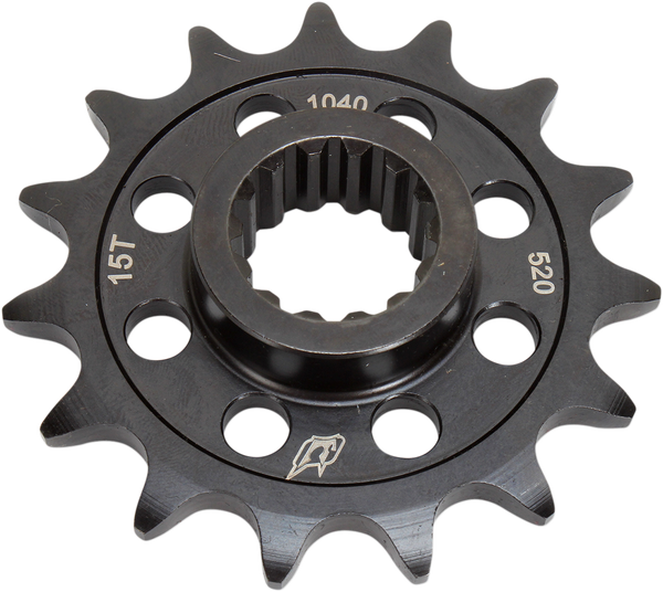 Lightweight Steel Sprocket Black, Zinc, 1, nordicamoto.ro
