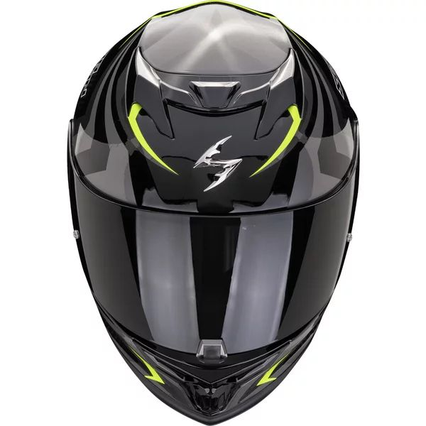 Casca integrala SCORPION EXO-520 EVO AIR TERRA Negru/Argintiu/Alb XS, 4, nordicamoto.ro