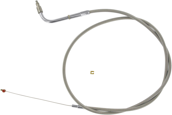 Stainless Steel Throttle/idle Cable Silver +152 mm (6''), 1, nordicamoto.ro