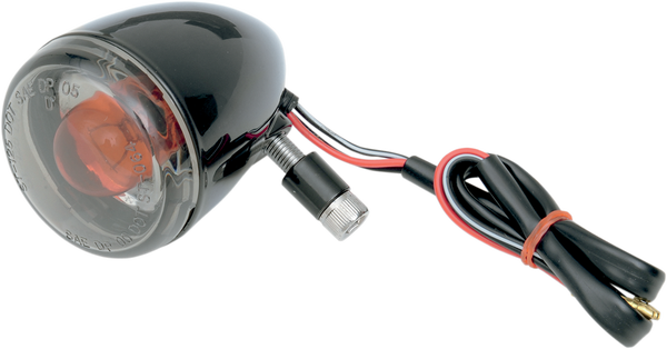Dot Compliant Turn Signals Black, Gloss, 1, nordicamoto.ro