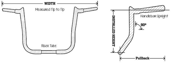 1-1/4(r) Bagger Monkey Bar Handlebar Silver, 1, nordicamoto.ro