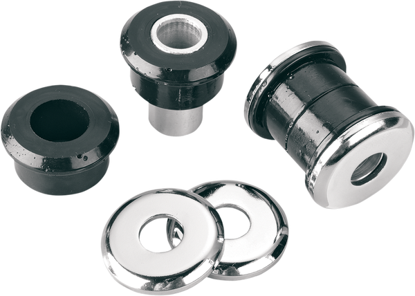 Polyurethane Handlebar Riser Bushing Kit Black, 1, nordicamoto.ro