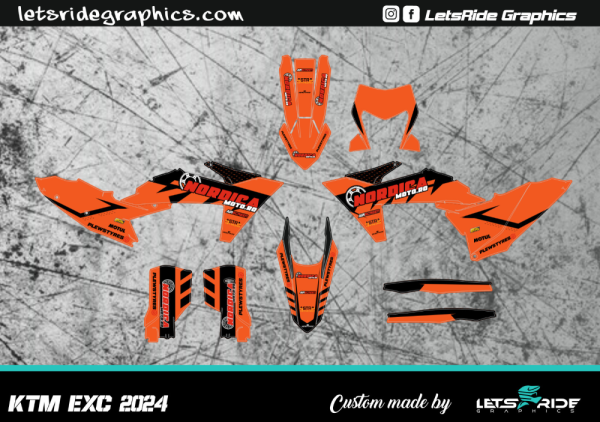Kit Stickere KTM 2024 Nordicamoto, 1, nordicamoto.ro