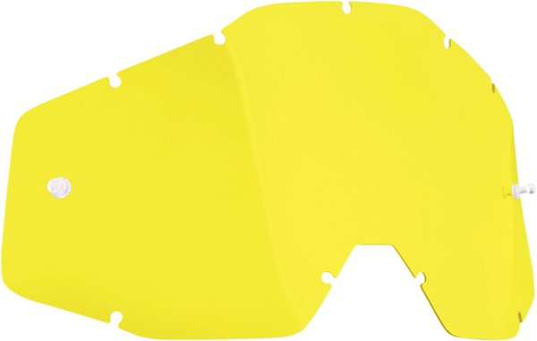 Powerbomb/powercore Goggle Lens Yellow, 1, nordicamoto.ro