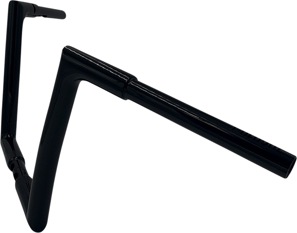 1-1/4(r) Ez Install Flat Top Handlebar Black, 2, nordicamoto.ro